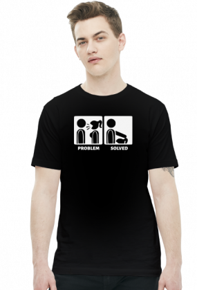 Problem? Solved - Blowjob (t-shirt) jasna grafika