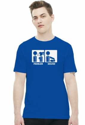 Problem? Solved - Blowjob (t-shirt) jasna grafika