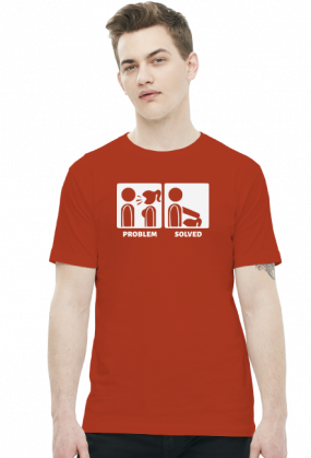 Problem? Solved - Blowjob (t-shirt) jasna grafika