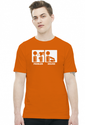Problem? Solved - Blowjob (t-shirt) jasna grafika