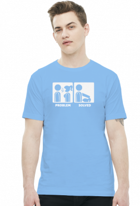 Problem? Solved - Blowjob (t-shirt) jasna grafika