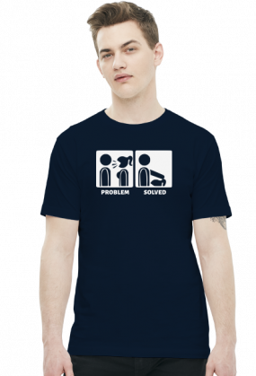Problem? Solved - Blowjob (t-shirt) jasna grafika