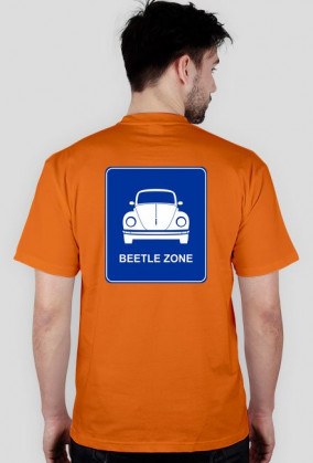 Koszulka męska z nadrukiem "Beetle zone"