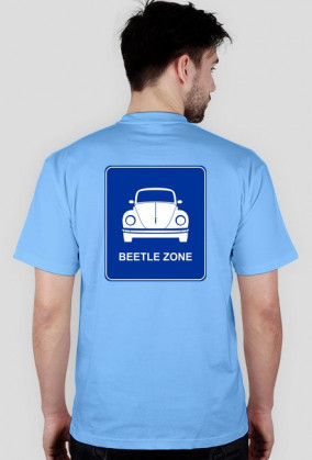 Koszulka męska z nadrukiem "Beetle zone"