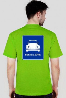 Koszulka męska z nadrukiem "Beetle zone"