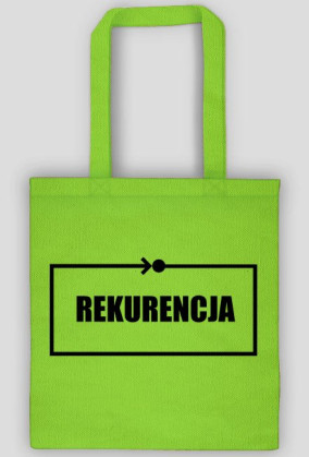 #Rekurencja BLACK - torba