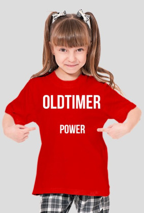 Koszulka "Oldtimer Power" dziewczęca