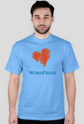 Koszulka męska - Kocham WordPressa