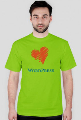Koszulka męska - Kocham WordPressa