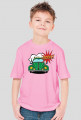 Koszulka dziecięca z nadrukiem "Garbus pop art"