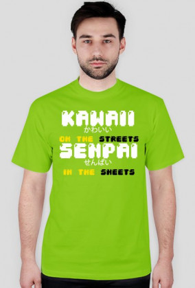 kawaii on the streets senpai in the sheets