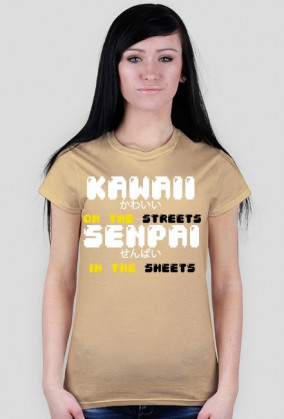 kawaii on the streets senpai in the sheets-żenska