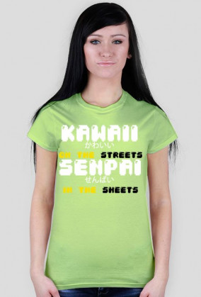 kawaii on the streets senpai in the sheets-żenska