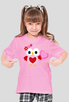 owl love kid