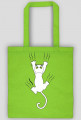 Eco Bag, Torba na zakupy KOT, kocur biały