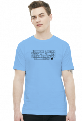 Kobieca logika (t-shirt) ciemna grafika