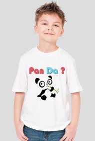 Dziecięca męska koszulka - Pan Da