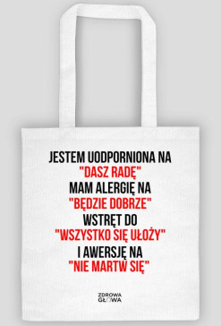 UODPORNIONA - torba
