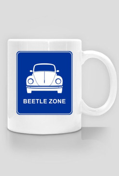 Kubek z nadrukiem "Beetle zone"