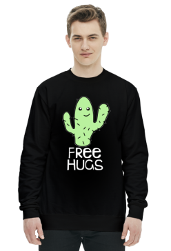 Free Hugs (bluza) jasna grafika