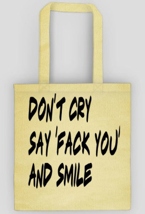 Don't cry..