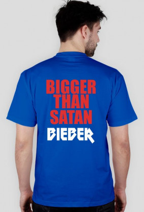 BIGGER THAN SATAN BIEBER tyl boy