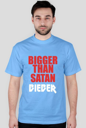 BIGGER THAN SATAN BIEBER boy