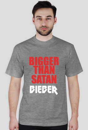 BIGGER THAN SATAN BIEBER boy