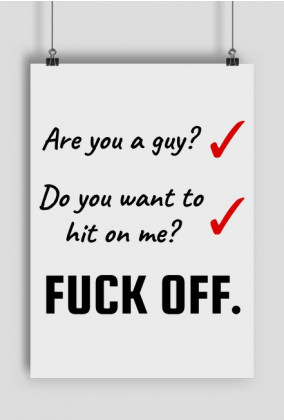 Are You a Guy? Do You Want to Hit on Me?
