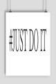 PLAKAT A2 Just Do It