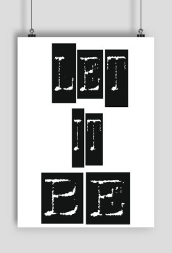 PLAKAT A2 Let It