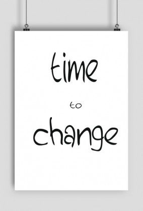 PLAKAT A2 Time To