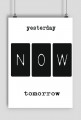PLAKAT A2 Yesterday Now
