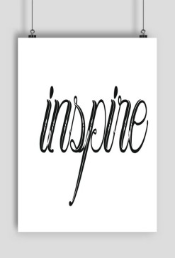 PLAKAT A2 Inspire