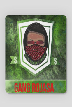 Podkładka pod myszkę GangRojasa RED