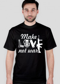 T-shirt Make Love Man Standard