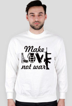 Bluza Make Love Classic White