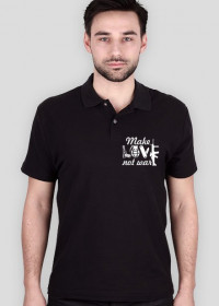 T-shirt Make Love Man Polo