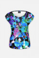 Kolorowy T-shirt damski