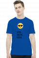 Słońce Leżing smażing plażing (t-shirt) ciemna grafika