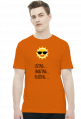 Słońce Leżing smażing plażing (t-shirt) ciemna grafika