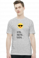 Słońce Leżing smażing plażing (t-shirt) ciemna grafika