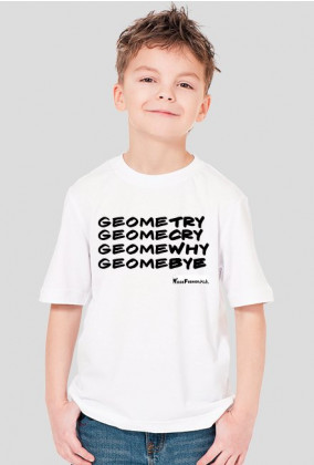 Koszulka chłopięca "geometria"