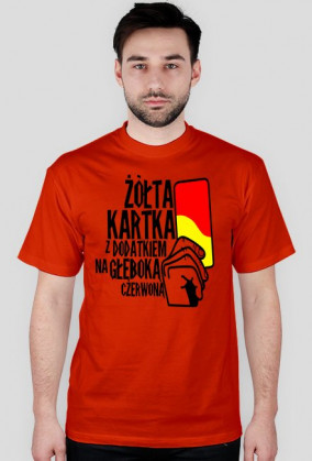 koszulka "żółta kartka" różne kolory