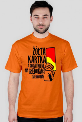 koszulka "żółta kartka" różne kolory