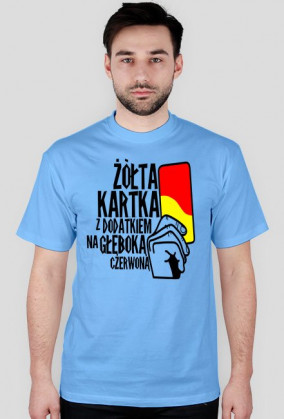 koszulka "żółta kartka" różne kolory