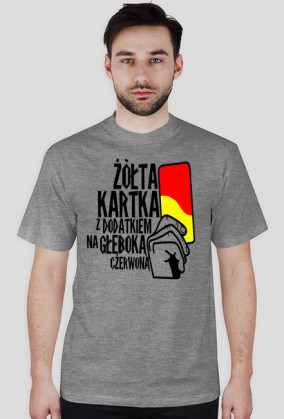 koszulka "żółta kartka" różne kolory