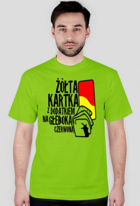 koszulka "żółta kartka" różne kolory