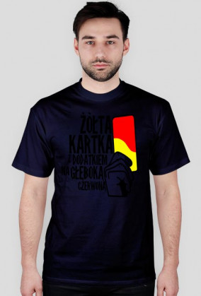 koszulka "żółta kartka" różne kolory