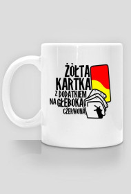 Kubek "żółta kartka"